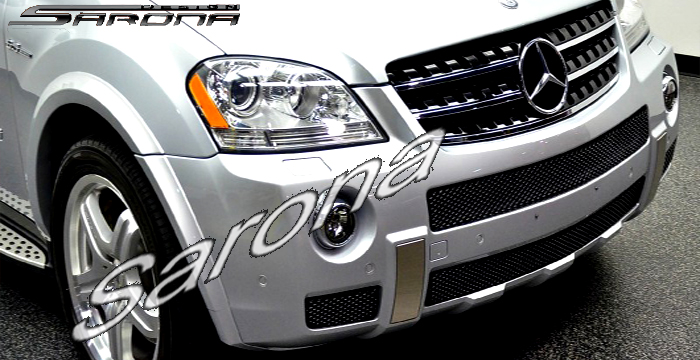 Custom Mercedes ML  SUV/SAV/Crossover Front Bumper (2006 - 2008) - $790.00 (Part #MB-080-FB)